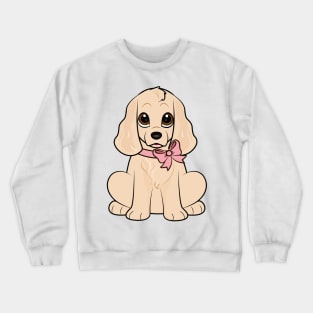 Cute Cocker Spaniel Puppy Crewneck Sweatshirt